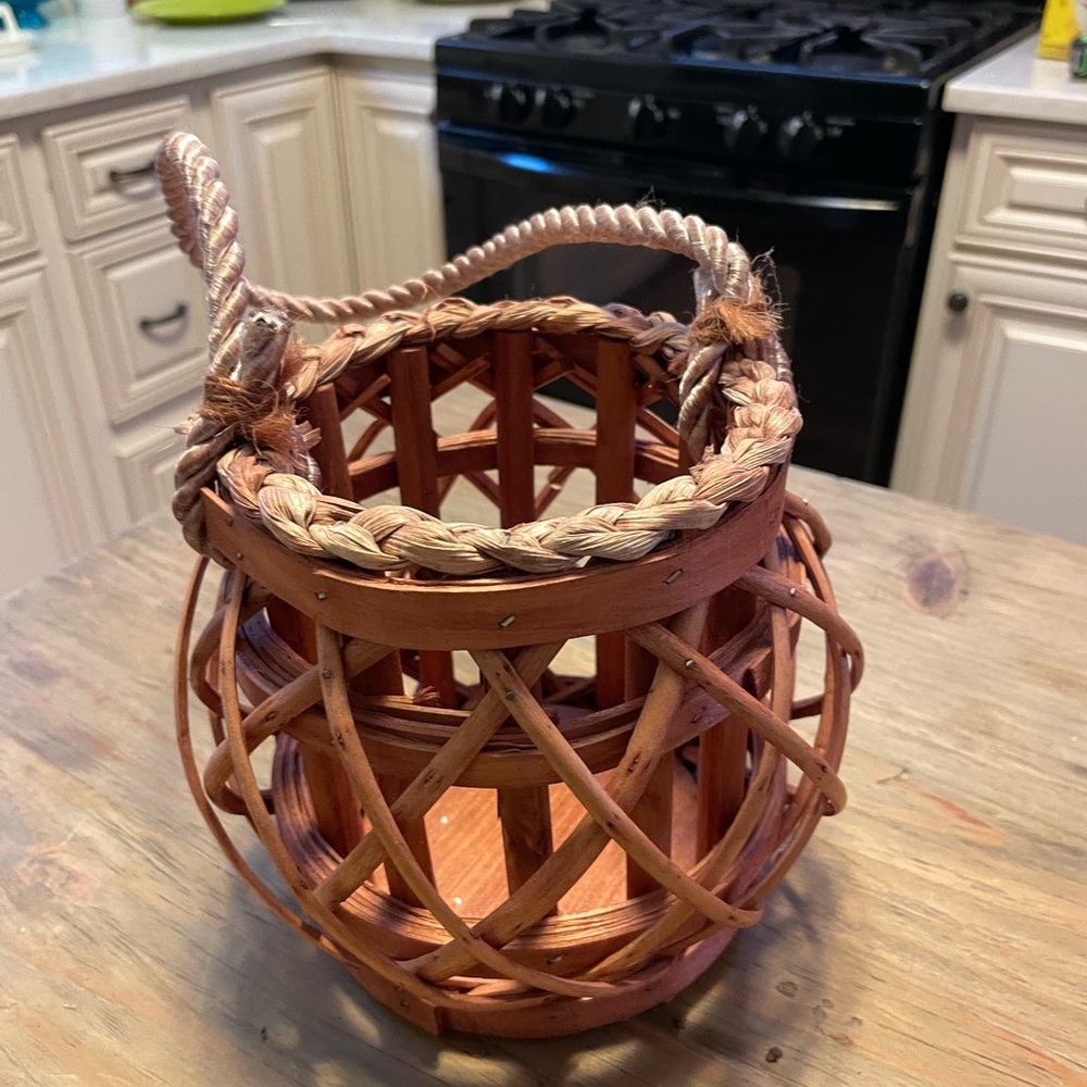 Rustic/boho candleholder - Picture 7 of 7